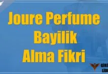 Joure Perfume Bayilik Alma Fikri